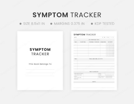 Daily Symptom Tracker Printable