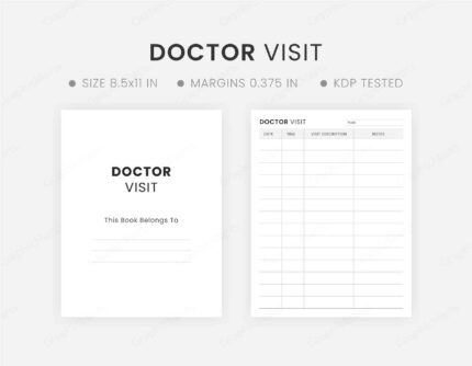 Doctor Visit Tracker Printable
