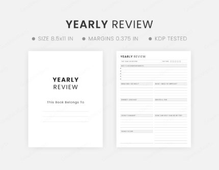 Yearly Review Template