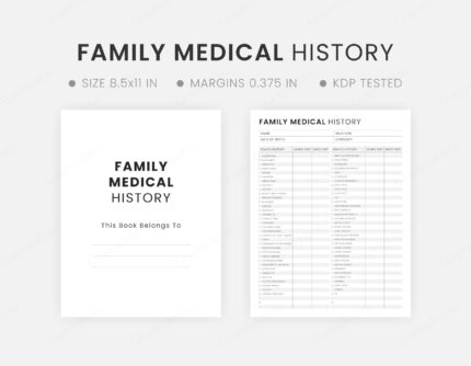 Family Medical History Checklist