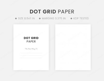 Dotted paper printable
