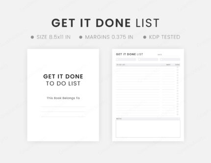 Get it Done List