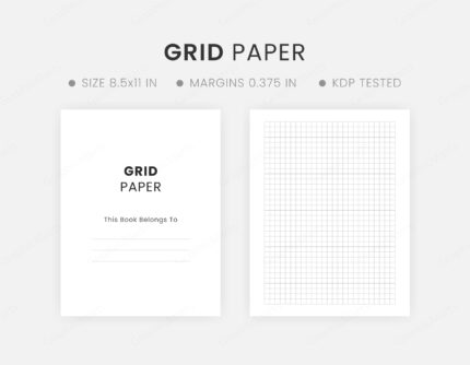 Letter Size Grid Paper