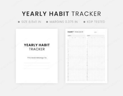 Yearly Habit Tracker
